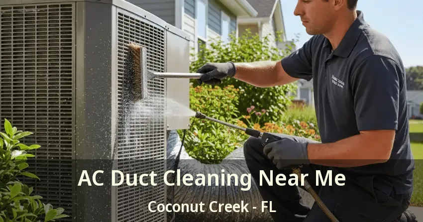 AC Duct Cleaning Near Me Coconut Creek - FL