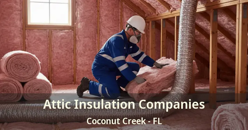 Attic Insulation Companies Coconut Creek - FL