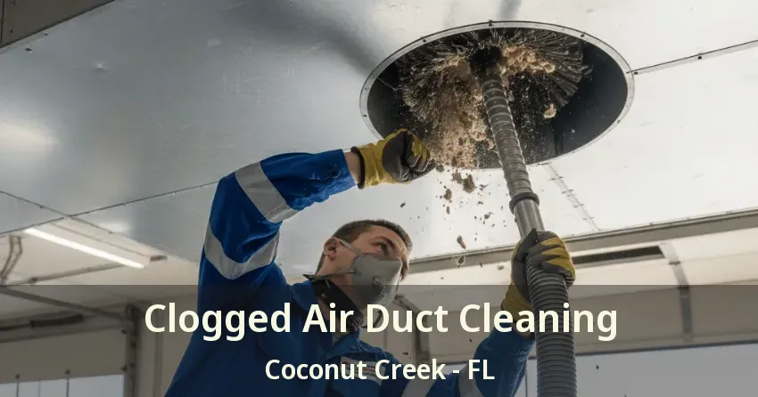Clogged Air Duct Cleaning Coconut Creek - FL