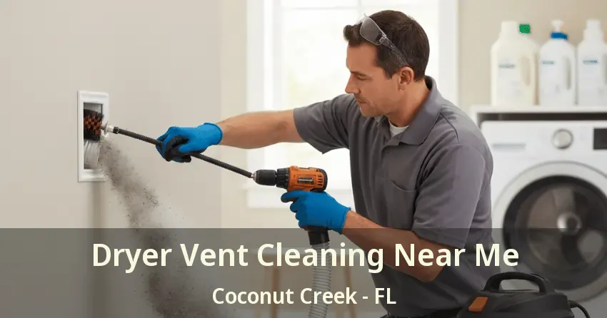Dryer Vent Cleaning Near Me Coconut Creek - FL