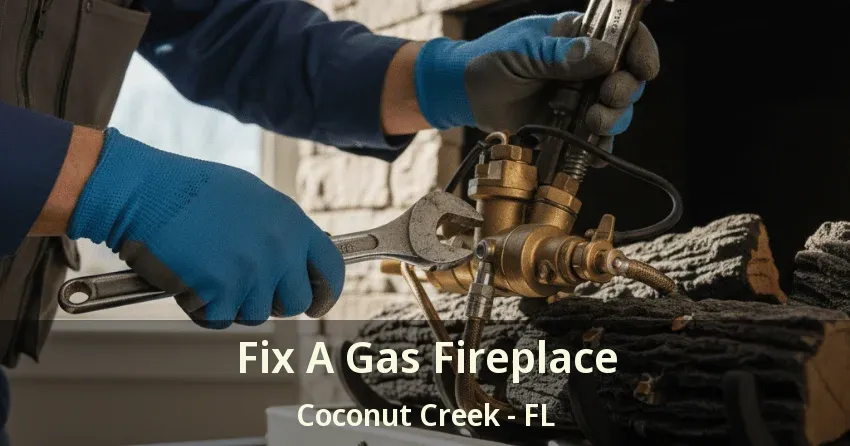 Fix A Gas Fireplace Coconut Creek - FL