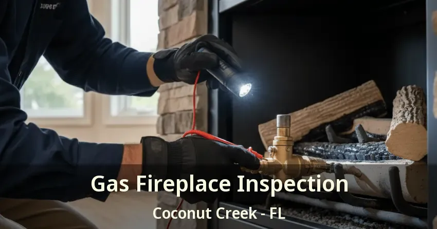 Gas Fireplace Inspection Coconut Creek - FL