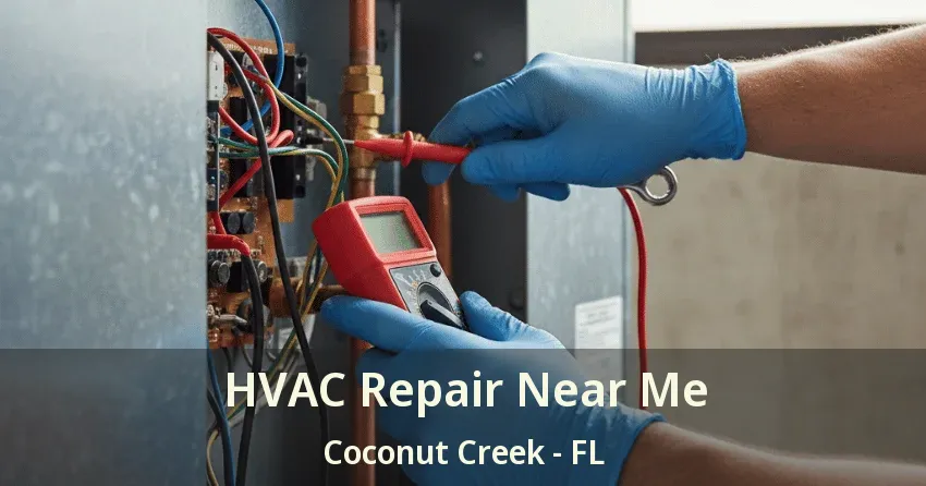 HVAC Repair Near Me Coconut Creek - FL